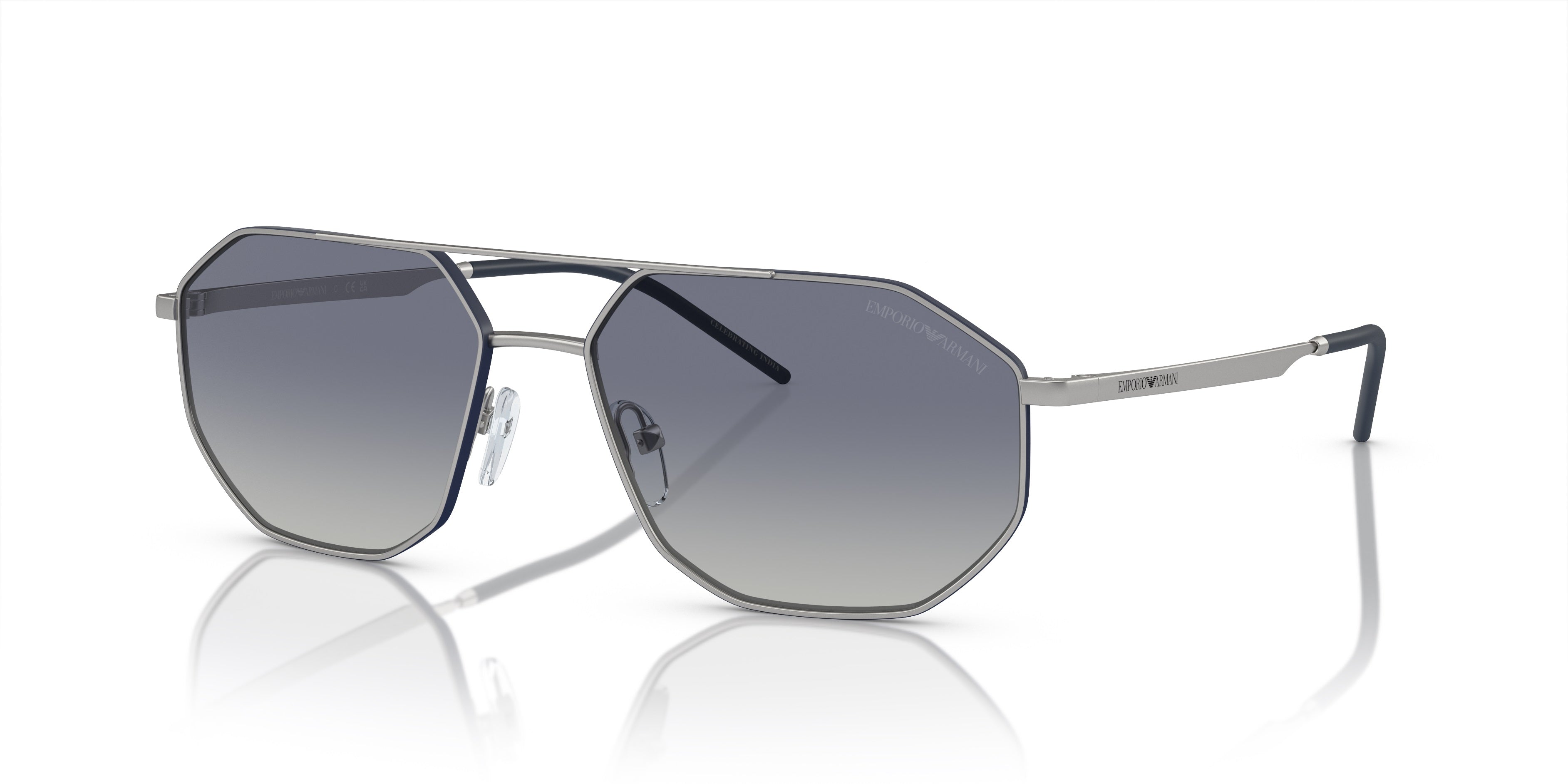 Emporio Armani™ EA2147 30454L 58 - Matte Silver