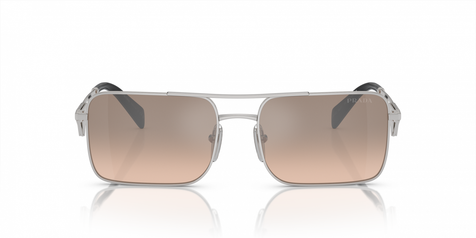Prada™ PR A52S 1BC8J1 56 - Mirrored - Silver - Unisex