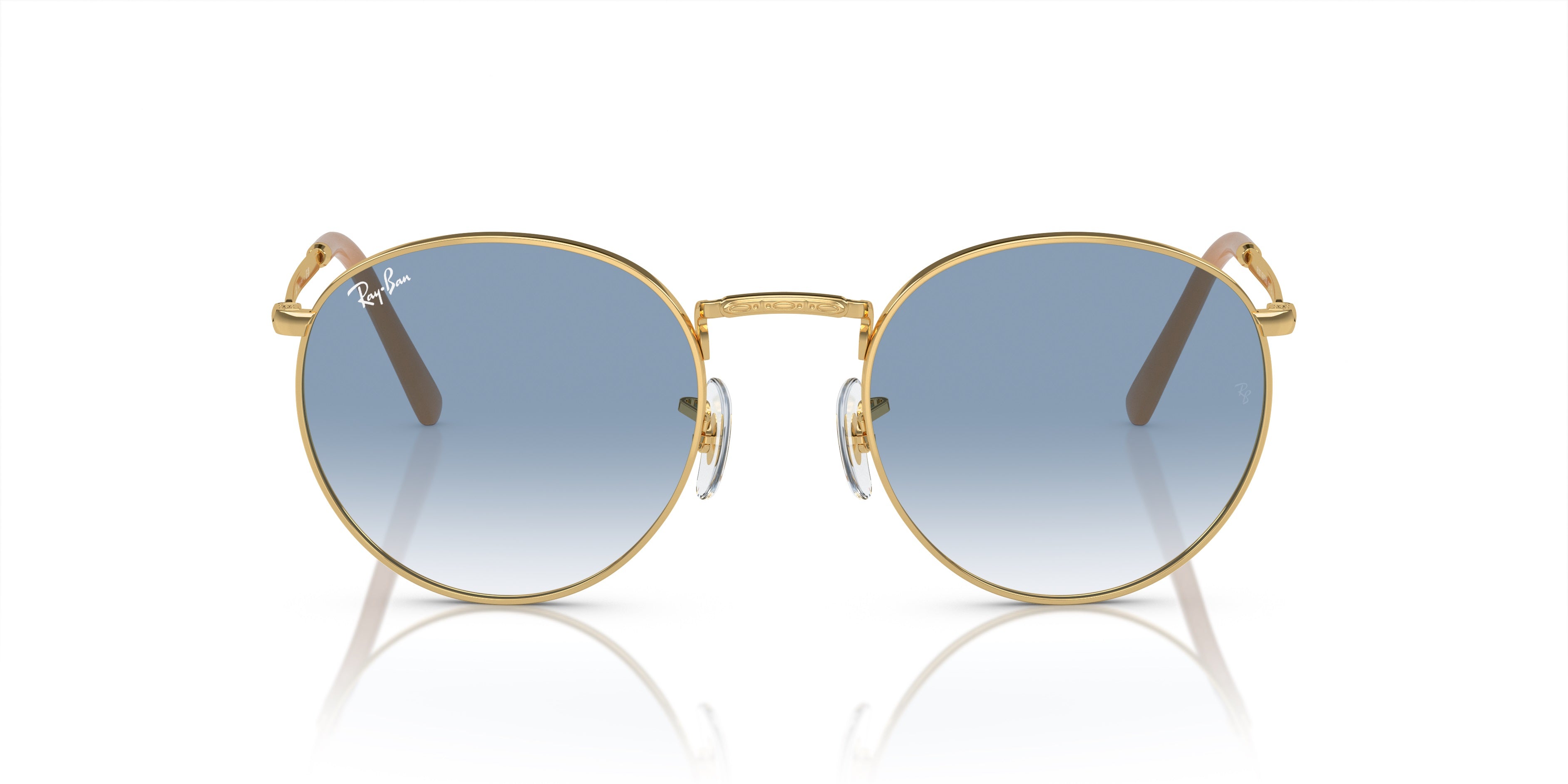 Ray-Ban™ New Round RB3637 001/3F 53 - Gold - Unisex