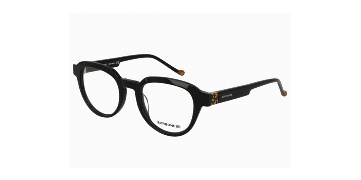 Borbonese™ BEV6106 COL 00 - Round Eyeglass - Unisex