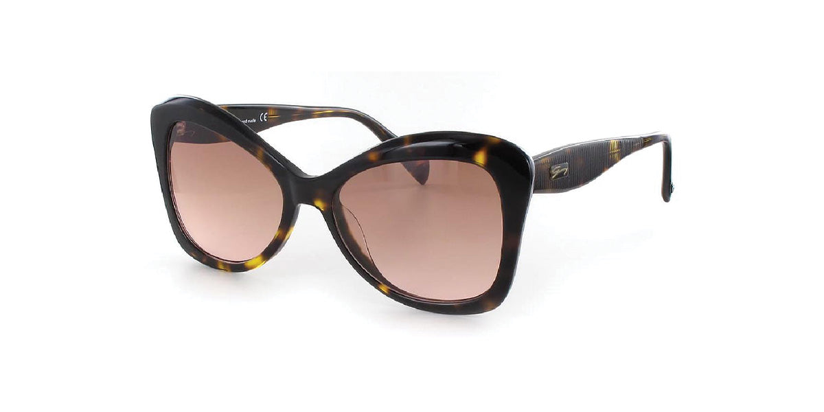 GENNY™ GYS882 COL 16 - Cat-Eye Shape - Dark Havana Women Sunglass