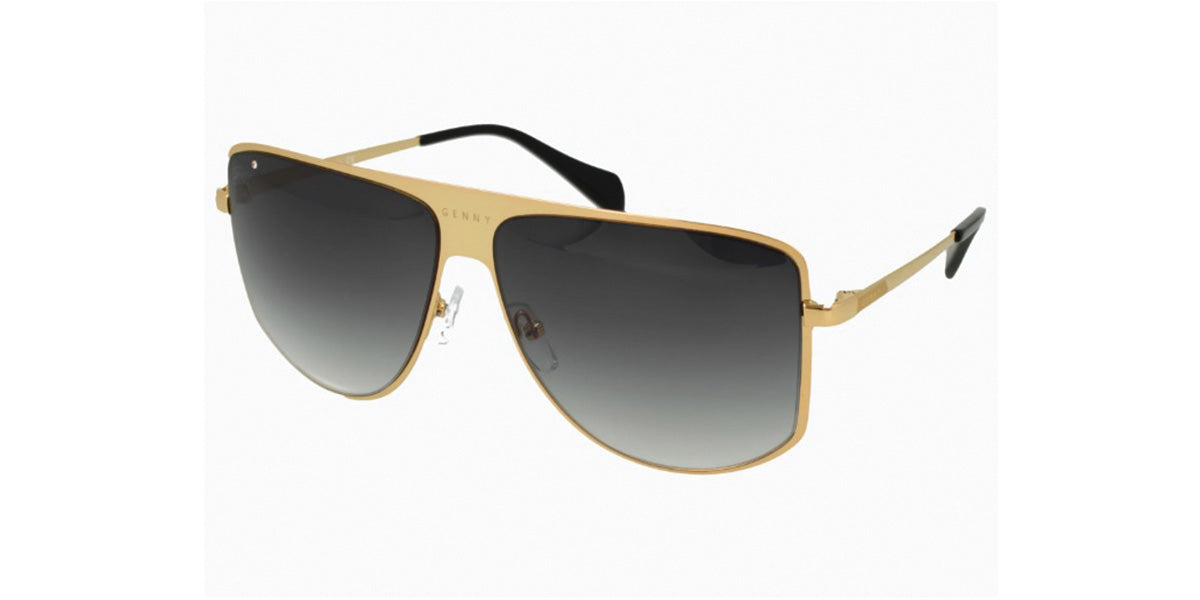 GENNY™ GYS924 COL 10 - Square Shape - Men Gold Sunglass