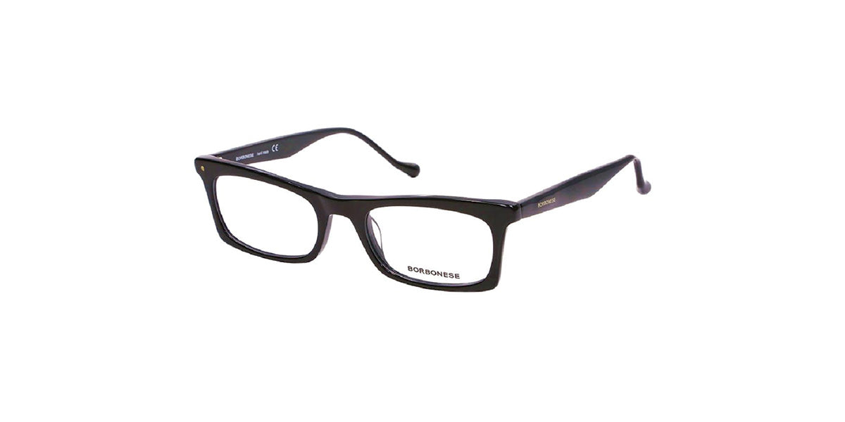 Borbonese™ Lucine COL 00 - Rectangular Shape - Unisex Eyeglass