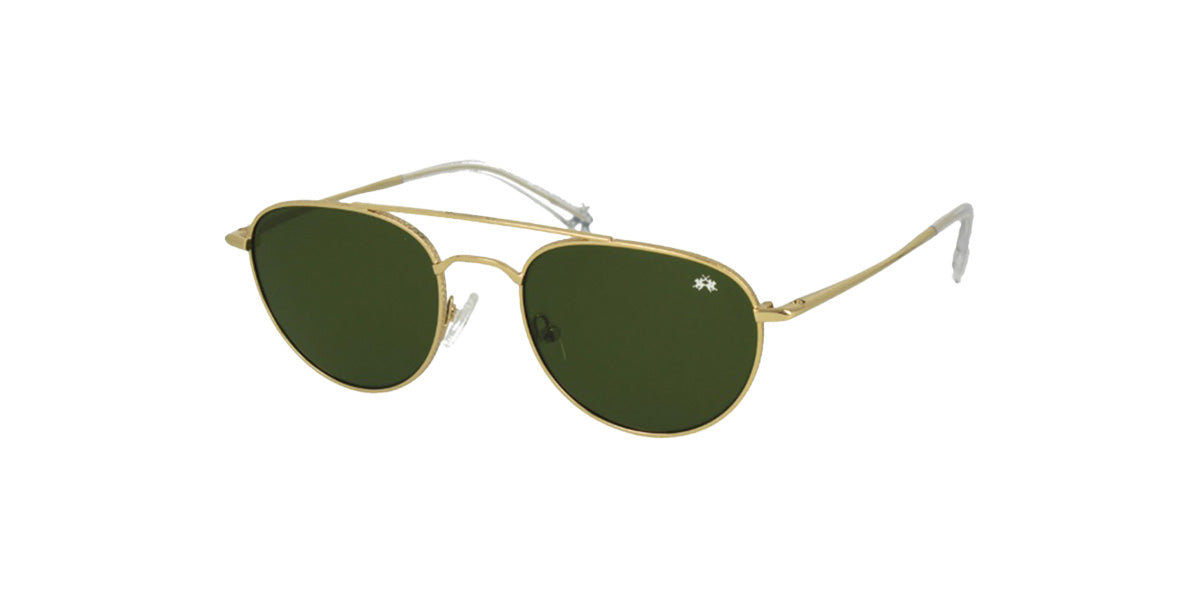 La Martina™ MAS122 COL 10 - Oval - Green Unisex Sunglass