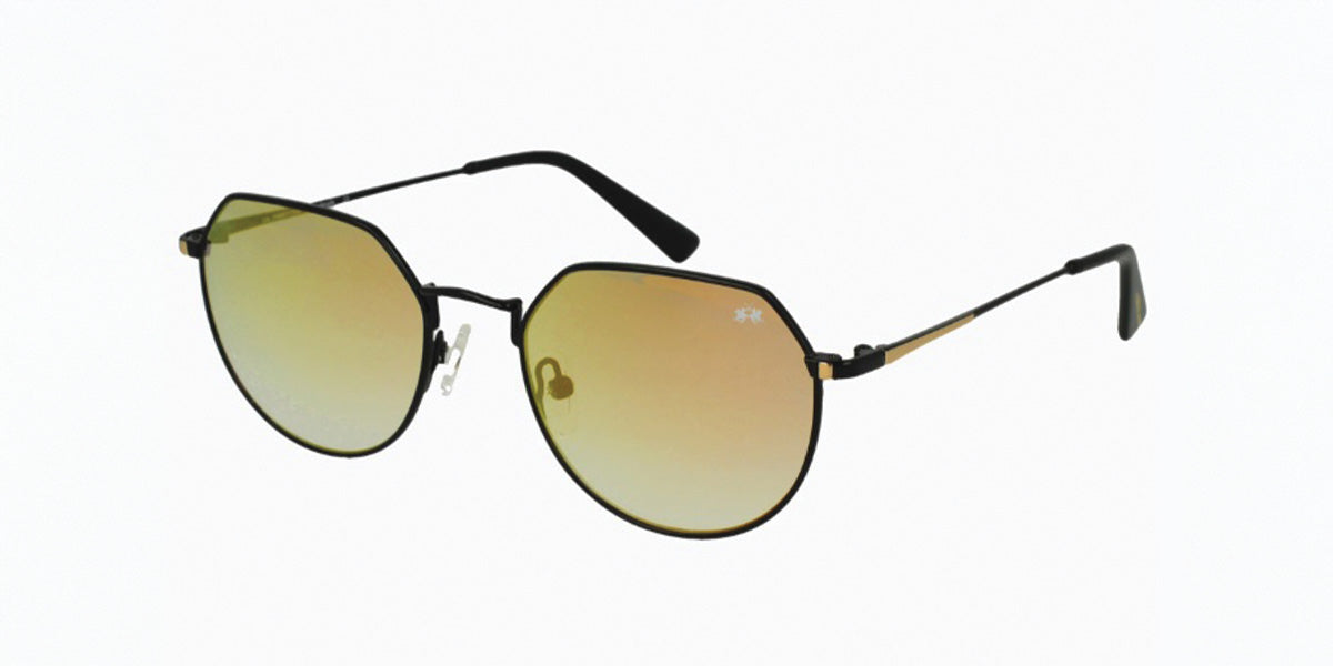 La Martina™ MAS125 COL 01 - Irregular Shape - Black Women Sunglass