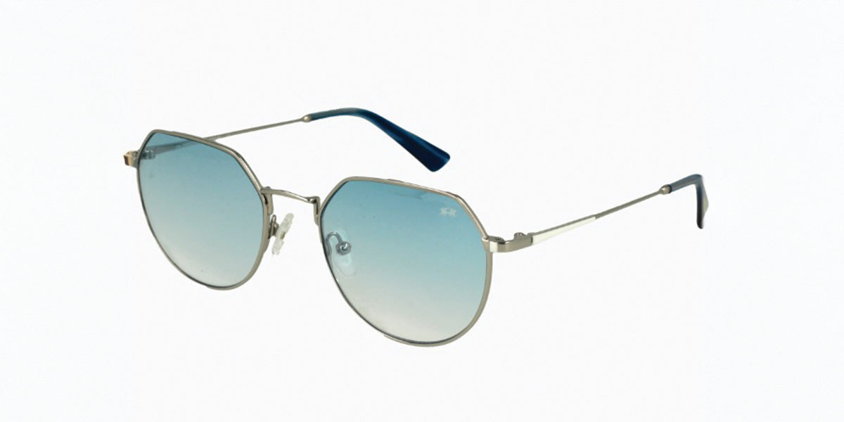 La Martina™ MAS125 COL 08 - Irregular Shape - Silver Women Sunglass