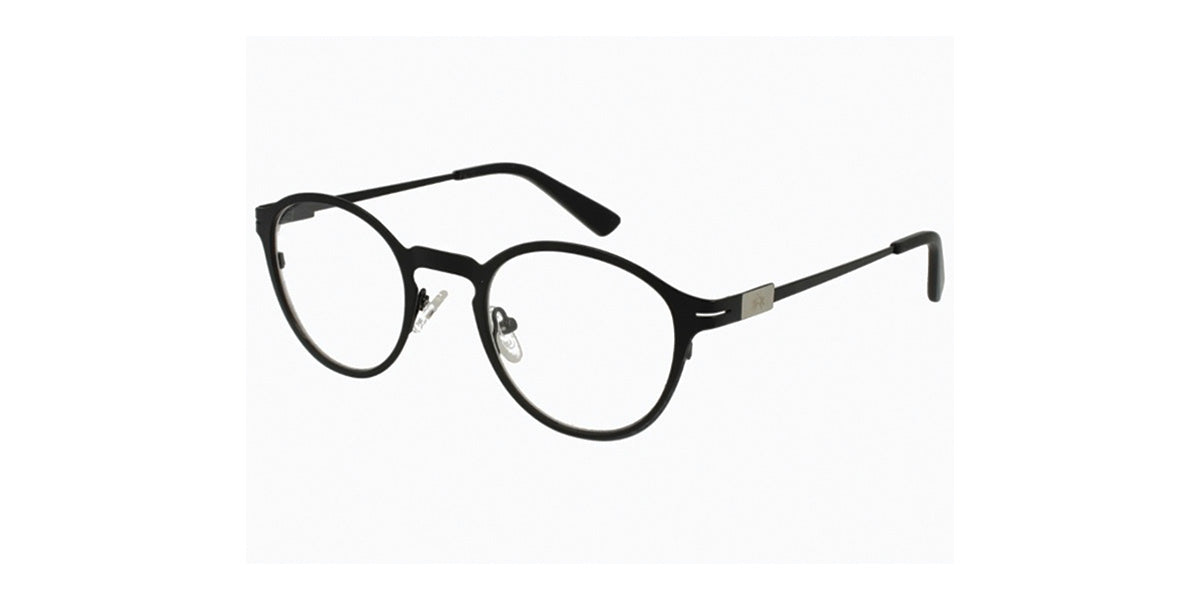 La Martina™ MAV727 COL 01 - Round - black Unisex Eyeglass