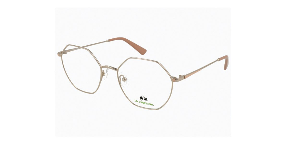 La Martina™ MAV744 COL 10 - Irregular Shape - Silver Women Eyeglass