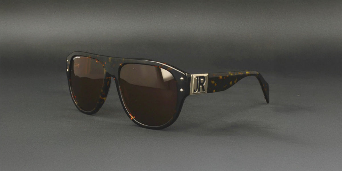 John Richmond™ RIS003 COL 16 - Round - Dark Havana Women Sunglass