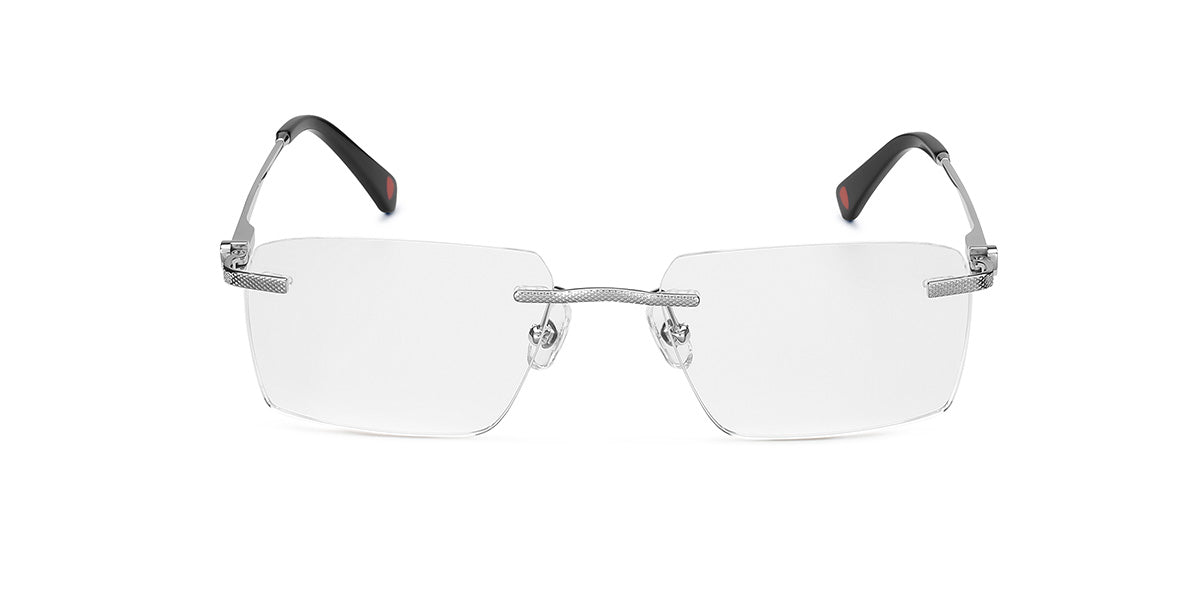 Tonino Lamborghini ™ TL019-01 Titanium Rimless - Silver