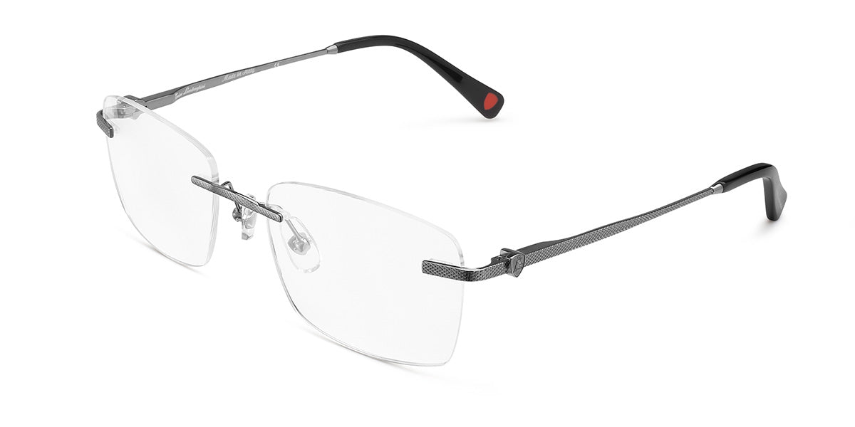 Tonino Lamborghini ™ TL020-04 Titanium Rimless - Gunmetal