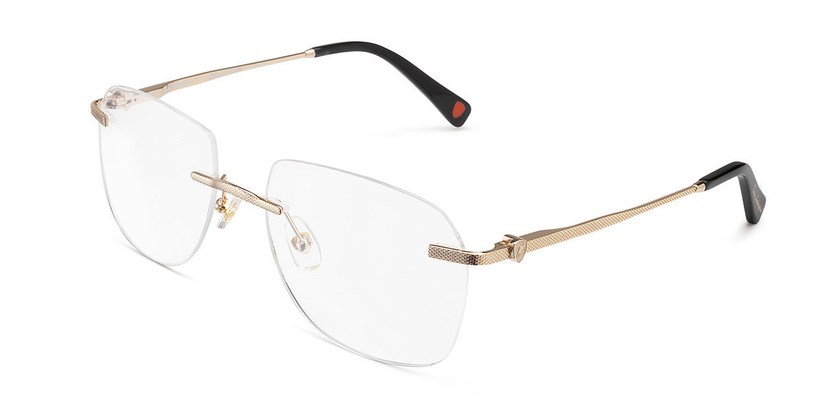Tonino Lamborghini ™ TL021-02 Titanium Rimless - Gold