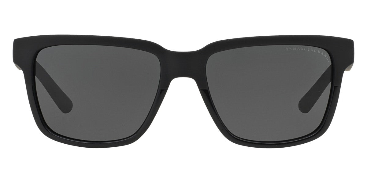 Armani Exchange™ AX4026S 812287 56- Unisex - Matte & Shiny Black