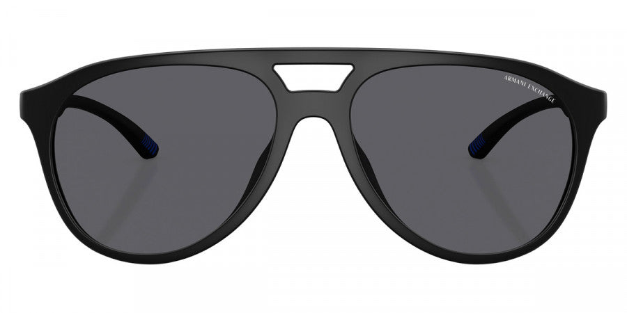 Armani Exchange™ AX4156SU 8078T3 59 - Matte Black - Polarized Gray