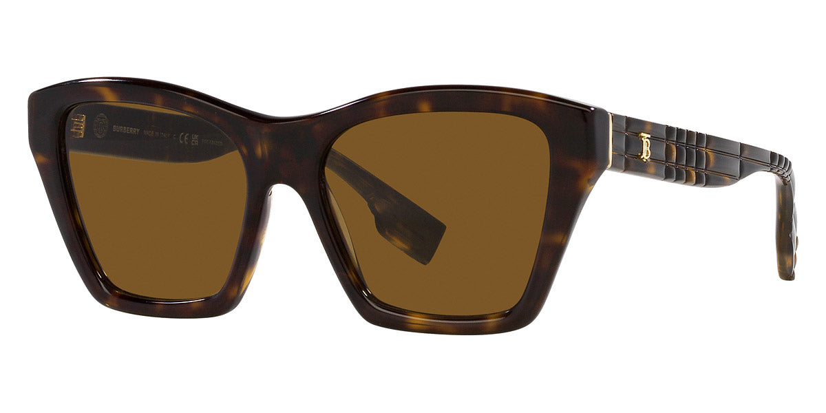 Burberry™ Arden BE4391 300283 54 - Polarized - Dark Havana