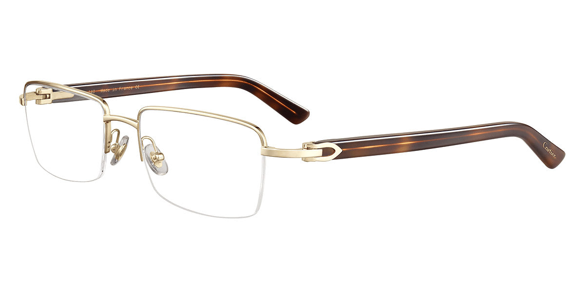 Cartier™ CT0042O Gold/Havana Décor C