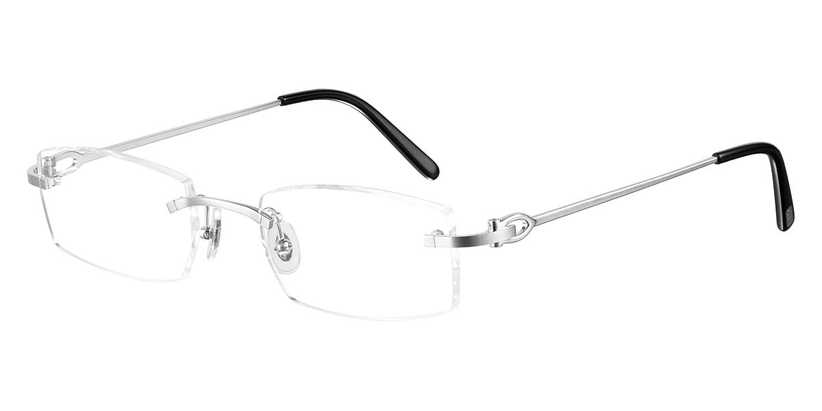 Cartier™ CT0045O - Silver Décor C Unisex