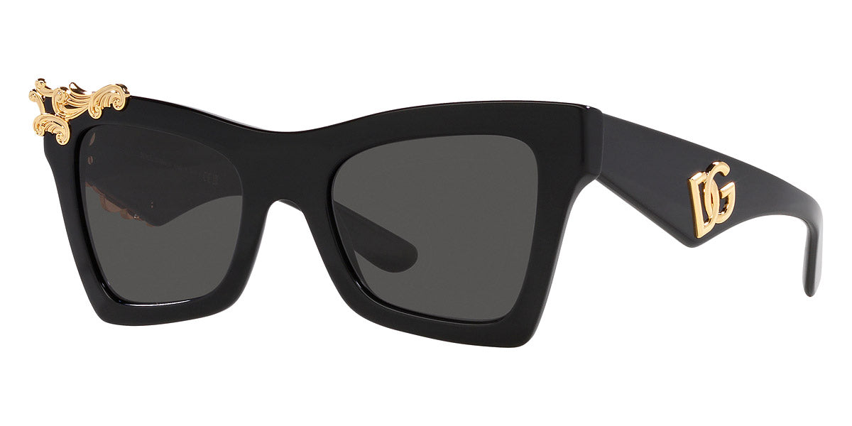 Dolce & Gabbana™ DG4434 501/87 51 - Black - Cat-Eye