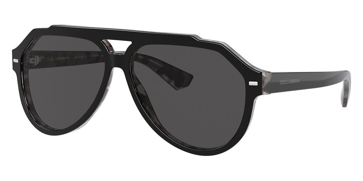 Dolce & Gabbana™ DG4452 340387 60 - Black on Gray Havana