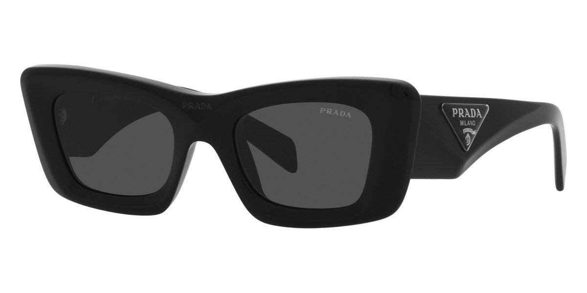 Prada™ PR 13ZS 1AB5S0 50 Cat-Eye - Black