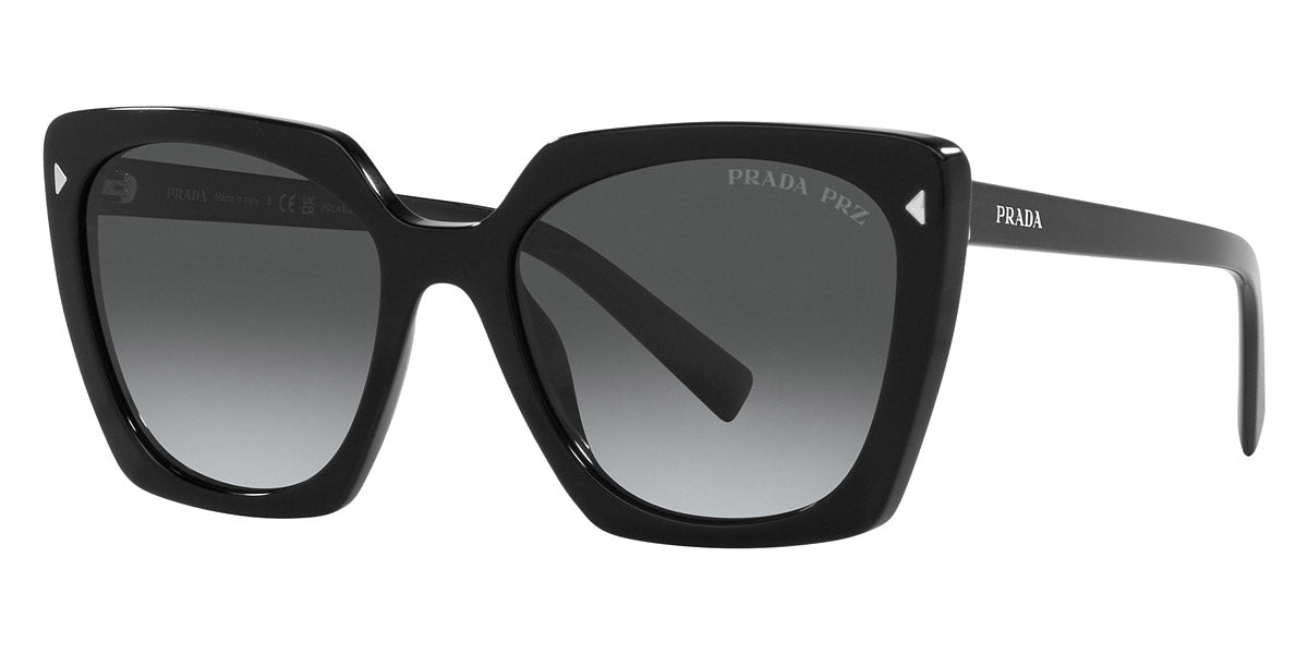 Prada™ PR 23ZS 1AB5W1 54 Polarized - Black