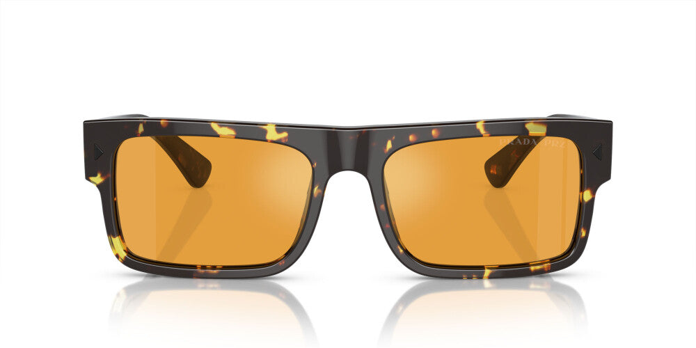 Prada™ PR A10S 16O20C 57 - Havana Black/Yellow - Polarized