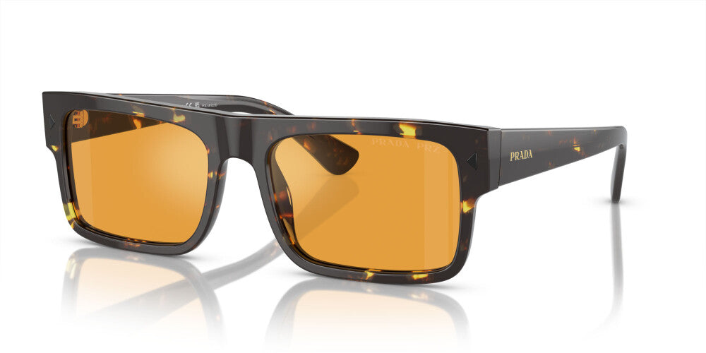 Prada™ PR A10S 16O20C 57 - Havana Black/Yellow - Polarized