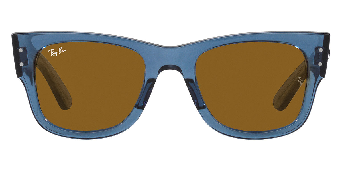 Ray-Ban™ Mega Wayfarer RB0840S 668073 51 - Transparent Blue Unisex