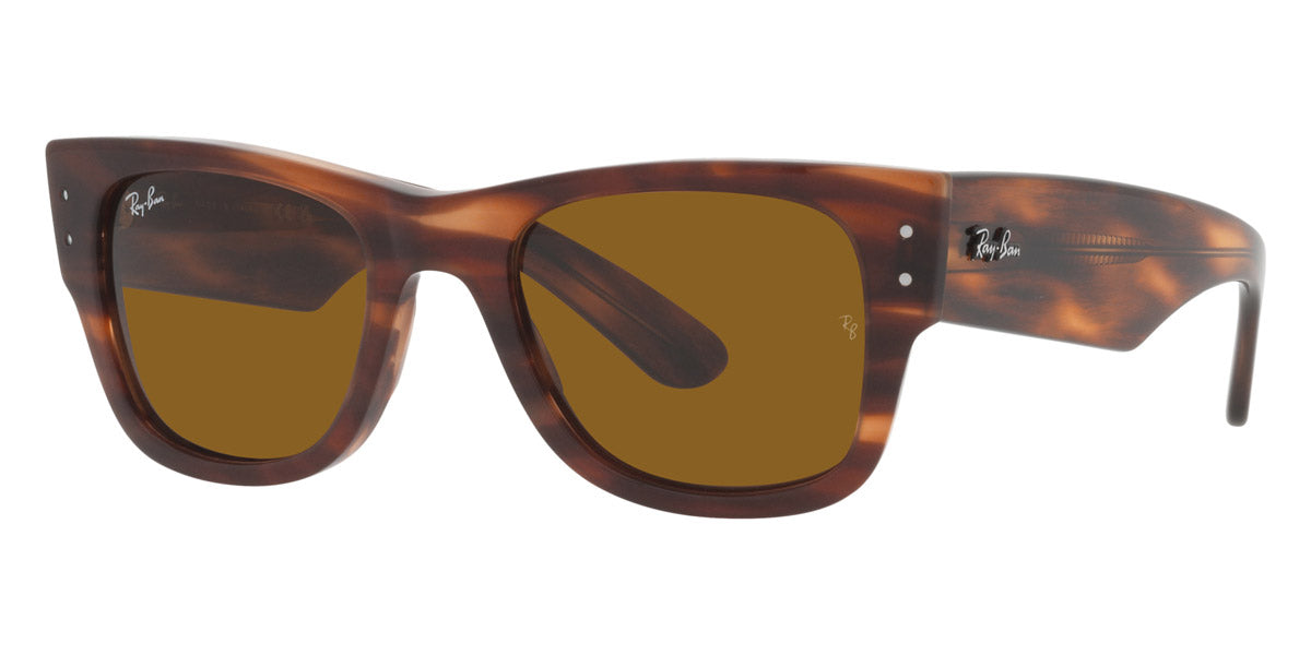 Ray-Ban™ Mega Wayfarer RB0840S 954/33 51 - Striped Havana Unisex