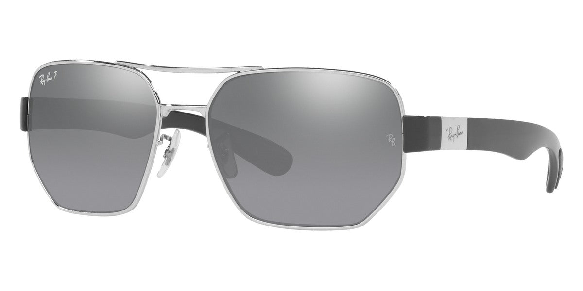 Ray-Ban™ RB3672 003/82 60 - Silver Mirrored - Polarized - Unisex