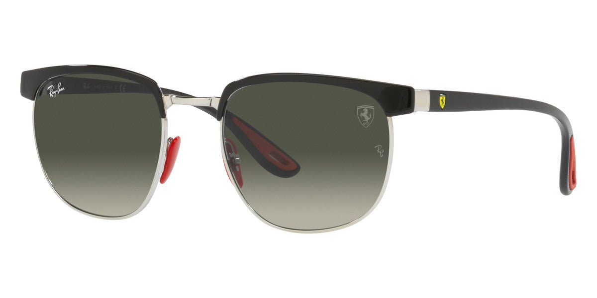Ray-Ban™ Ferrari RB3698M F06071 53 - Black on Silver - Unisex