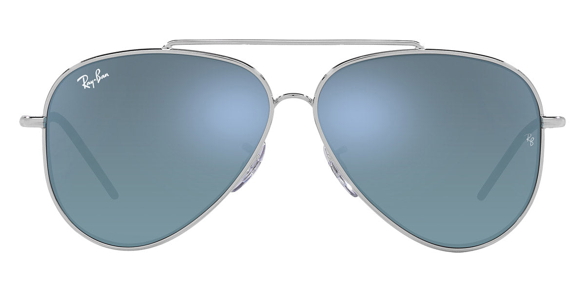 Ray-Ban™ Aviator Reverse RBR0101S 003/GA 59 - Silver - Mirrored - Unisex