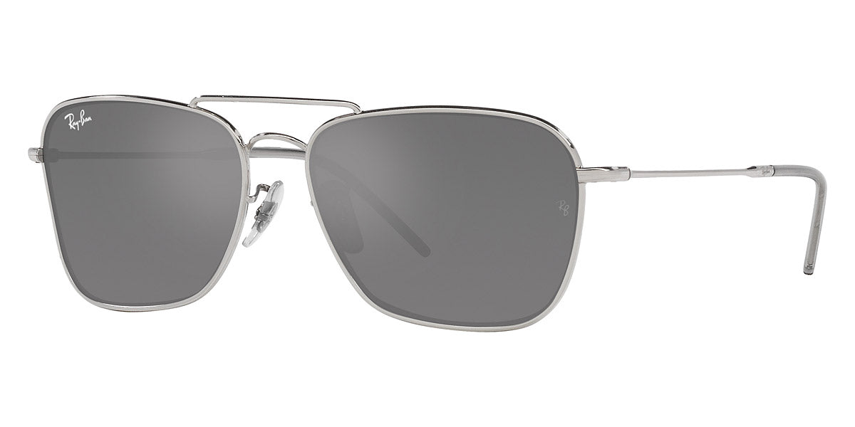 Ray-Ban™ Caravan Reverse RBR0102S 003/GS 58 - Silver - Mirrored - Unisex