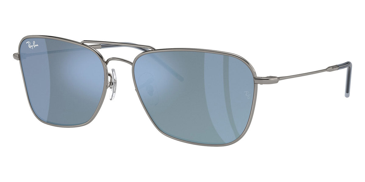 Ray-Ban™ Caravan Reverse RBR0102S 004GA 58 - Gunmetal - Unisex - Mirrored
