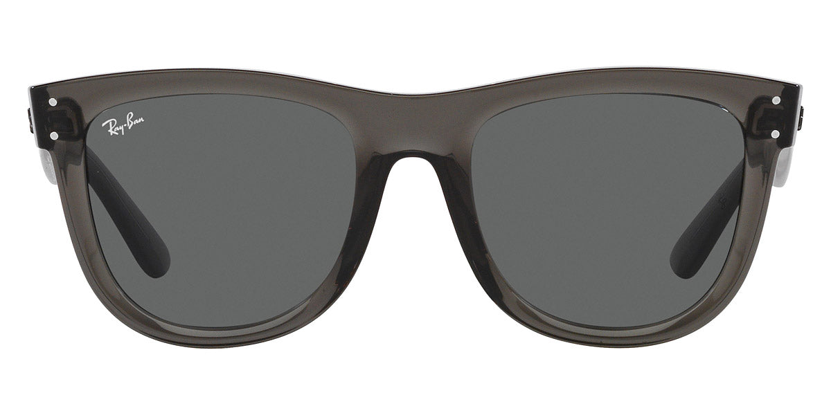 Ray-Ban™ Wayfarer Reverse RBR0502S 6707GR 50 - Transparent Dark Gray - Unisex