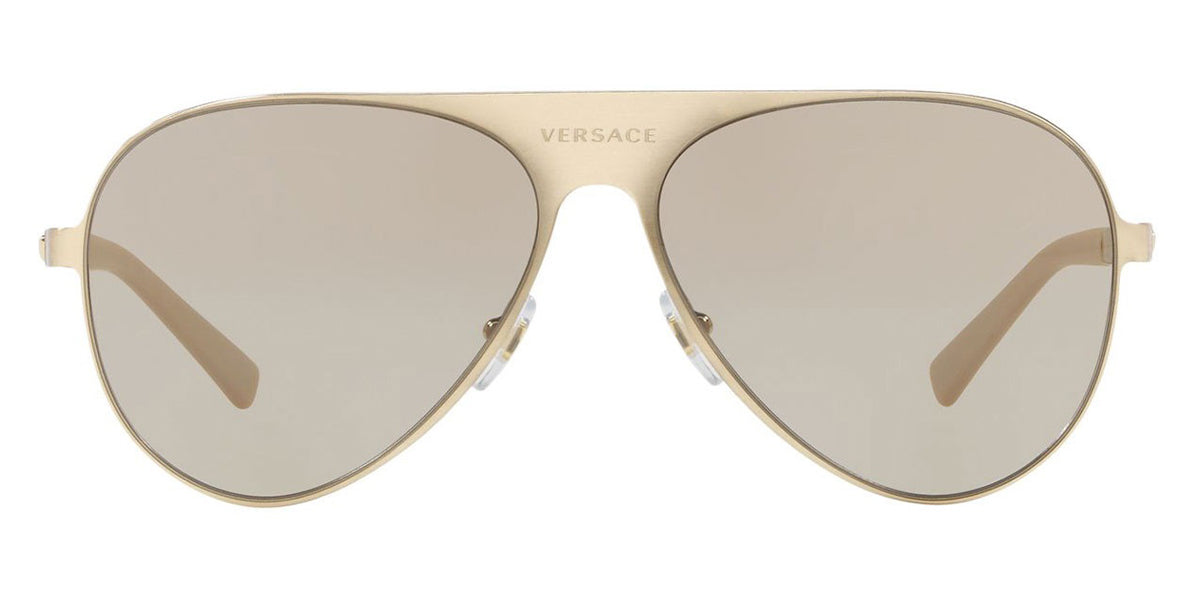 Versace™ VE2189 1339/3 59 - Brushed Pale Gold