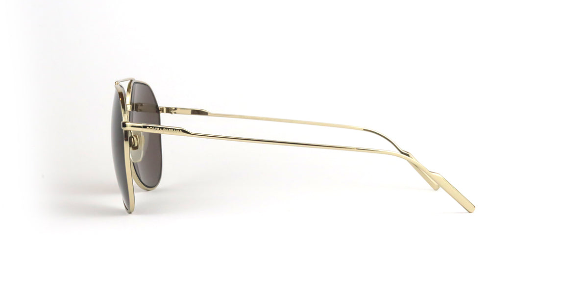 Dolce & Gabbana™ Gold Edition DG2166 488/73 57 Aviator - Pale Gold