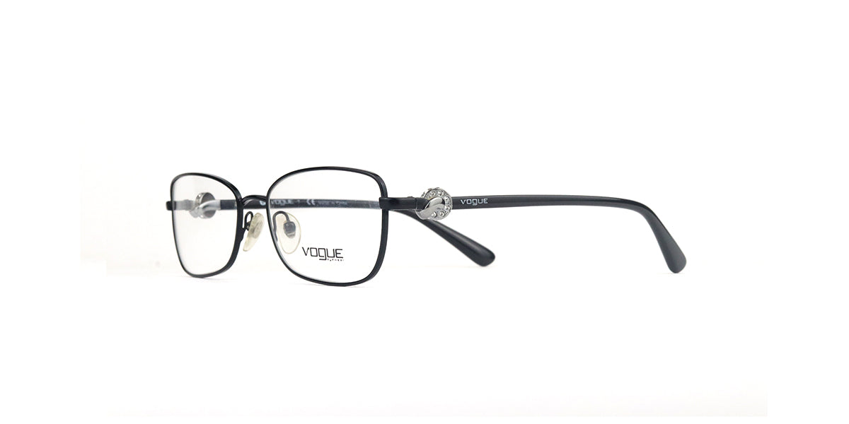 Vogue™ VO3945-B 352 55 Black Crystals Rx