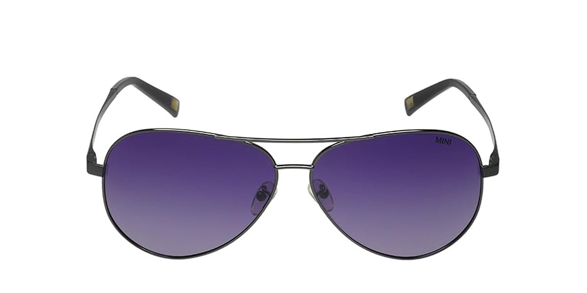 Mini Copper™ M32027-015P 63 Grey - Aviator Polarized - Purple Gradient Faded