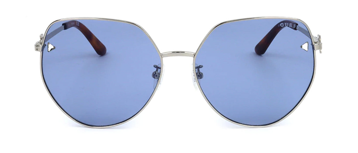 Guess™ GU7756-D 10V - Hexagonal - Blue Polycarbonate Lens