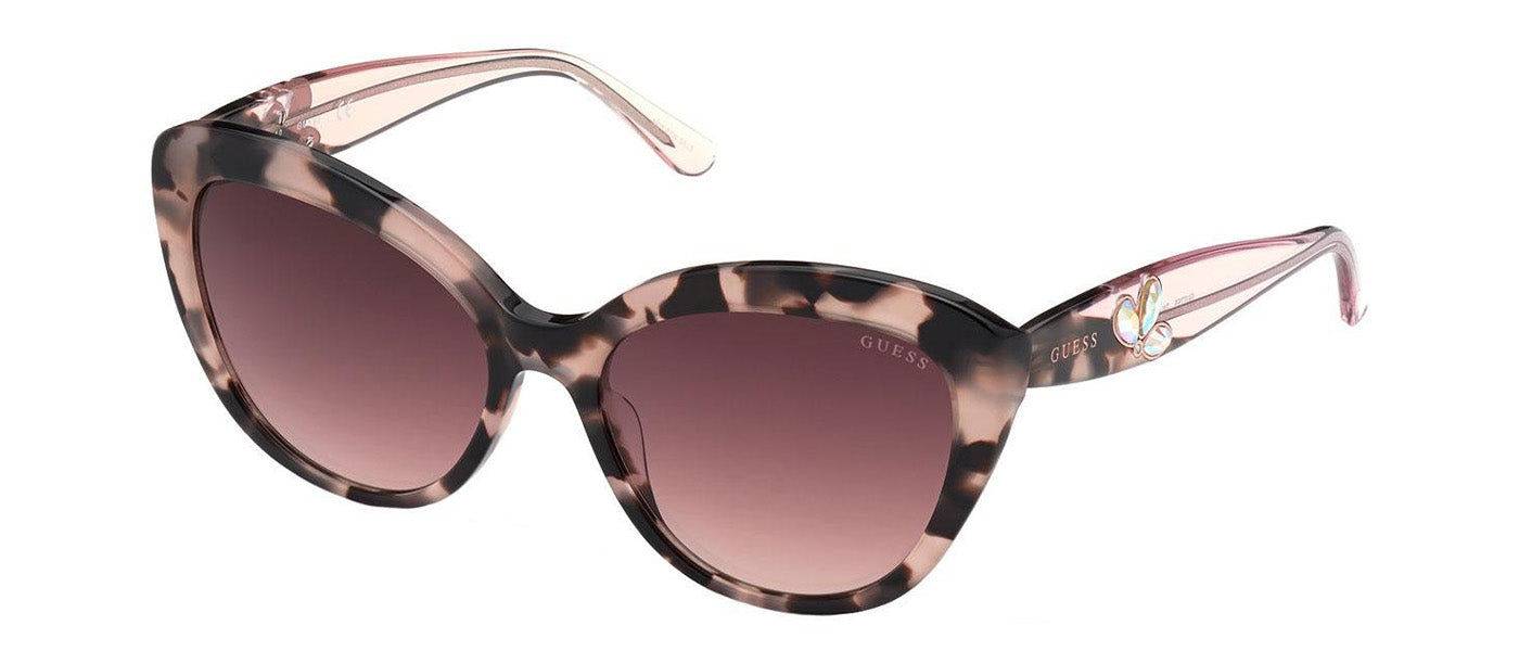 Guess™ GU7755 74U - Cat Eye - Havana