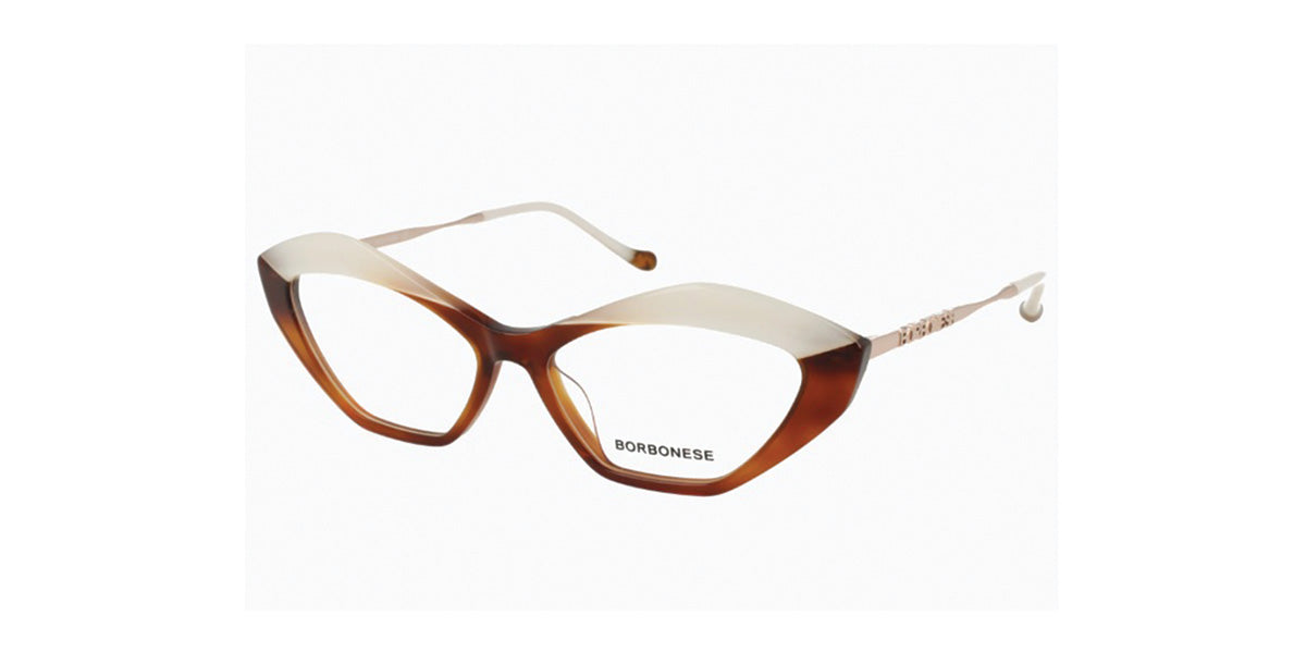 Borbonese™ BEV6114 COL 07 - Rectangular Shape - Women Eyeglass