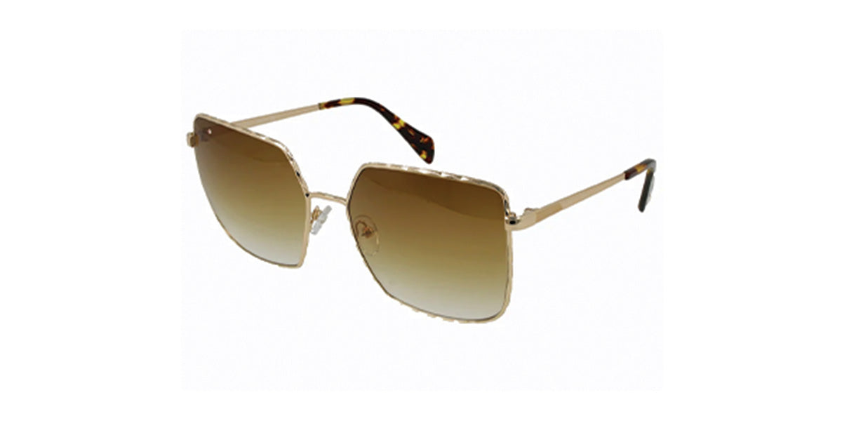 GENNY™ GYS.933 COL 12 - Square Shape - Gold Women Sunglass
