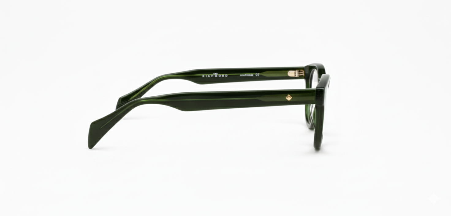 John Richmond™ RIV102 COL 09 - Round - Dark Green - Women Eyeglass