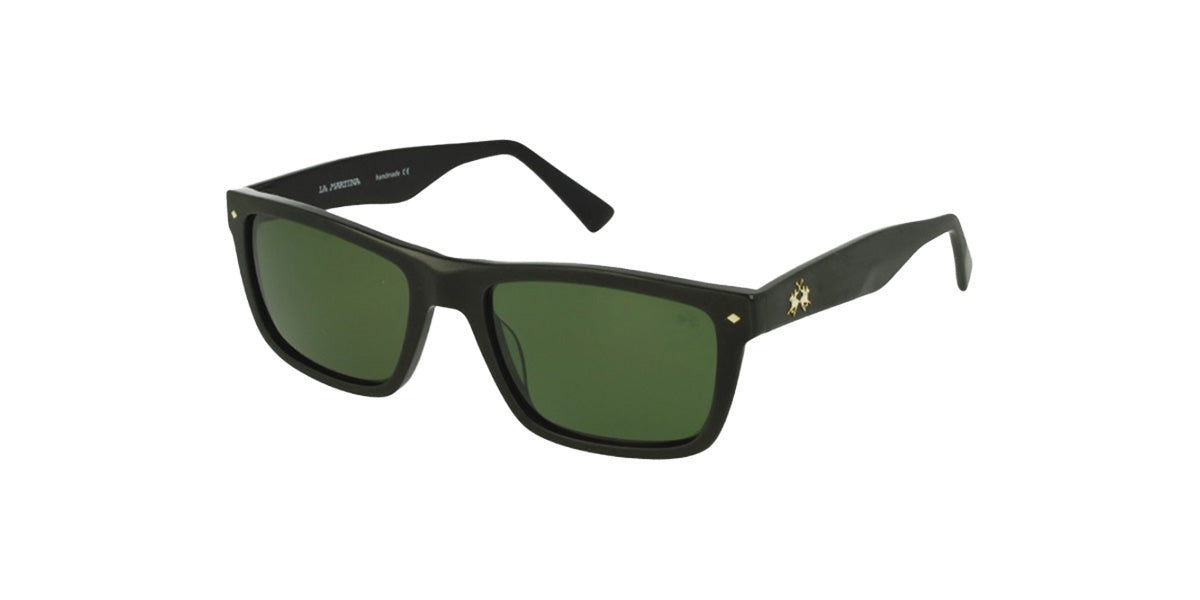 La Martina™ MAS112 COL 01 - Square Shape - Black Men Sunglass