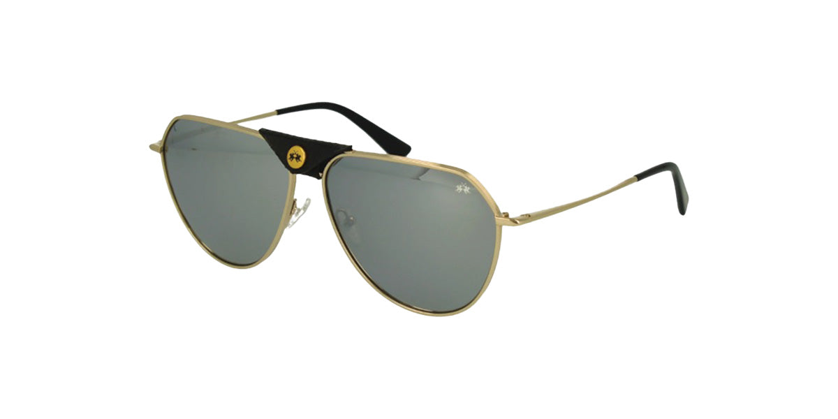 La Martina™ MAS114 COL 12 - Aviator - Gold Unisex Sunglass
