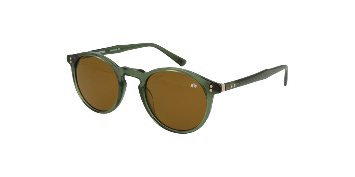 La Martina™ MAS116 COL 05 - Round - Green Women Sunglass