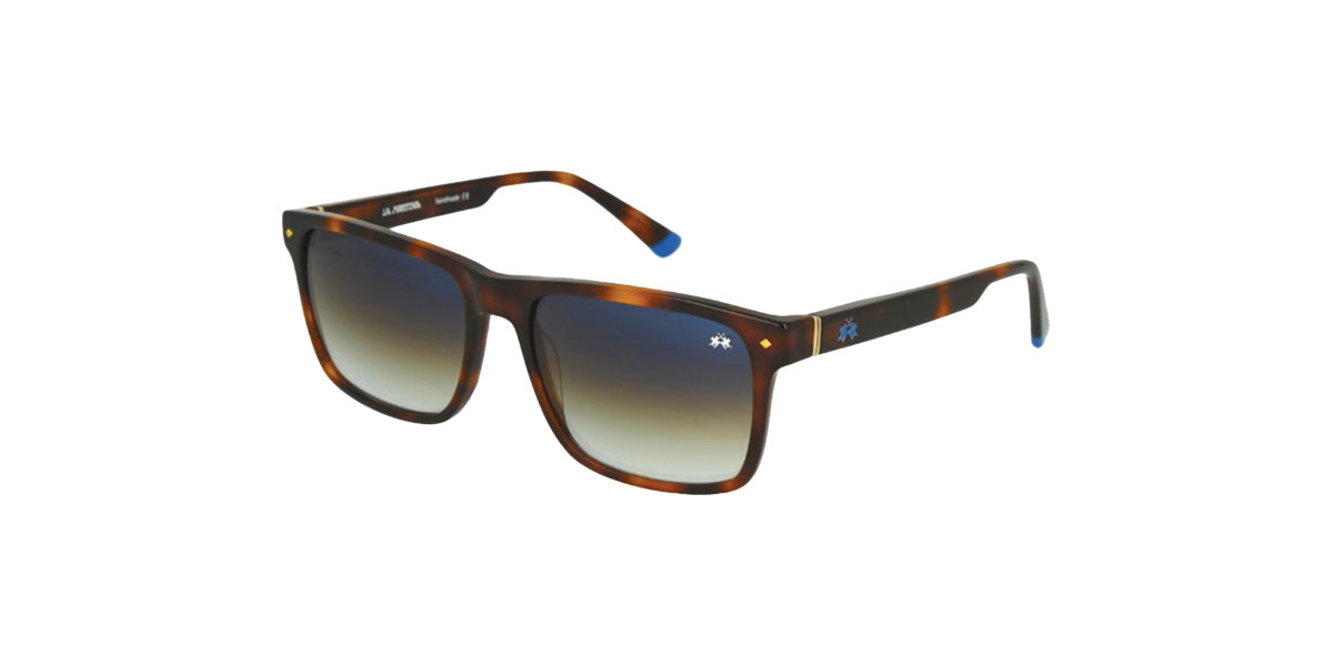 La Martina™ MAS119 COL 16 - Square Shape - Dark Havana - Unisex Sunglass