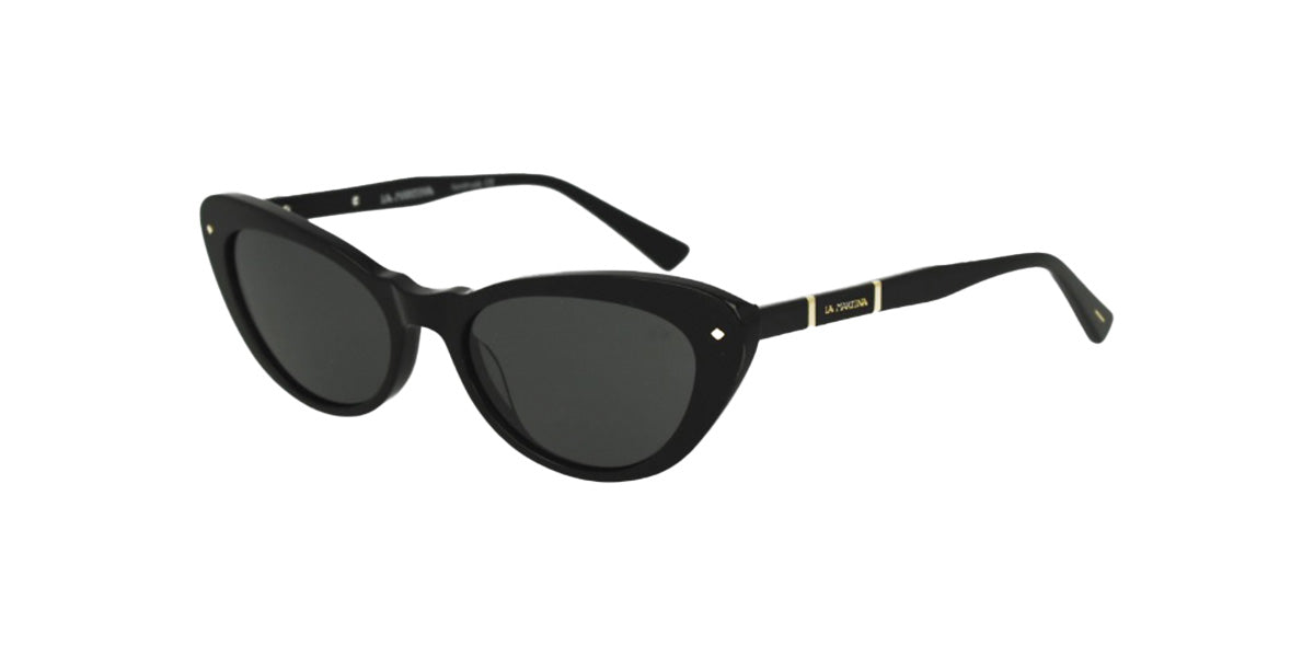 La Martina™ MAS124 COL 00 - Cat-Eye Black Women Sunglass