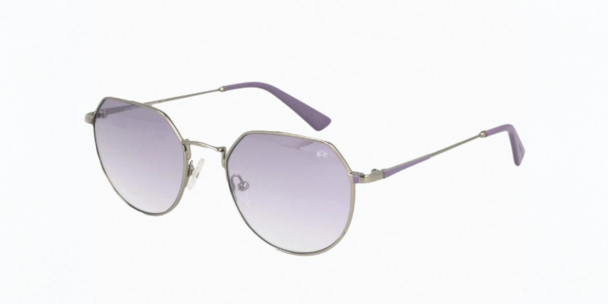 La Martina™ MAS125 COL 16 - Irregular Shape - Purple Women Sunglass